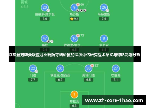 以福登对阵曼联亚冠比赛防守端价值的深度评估研究战术意义与球队影响分析